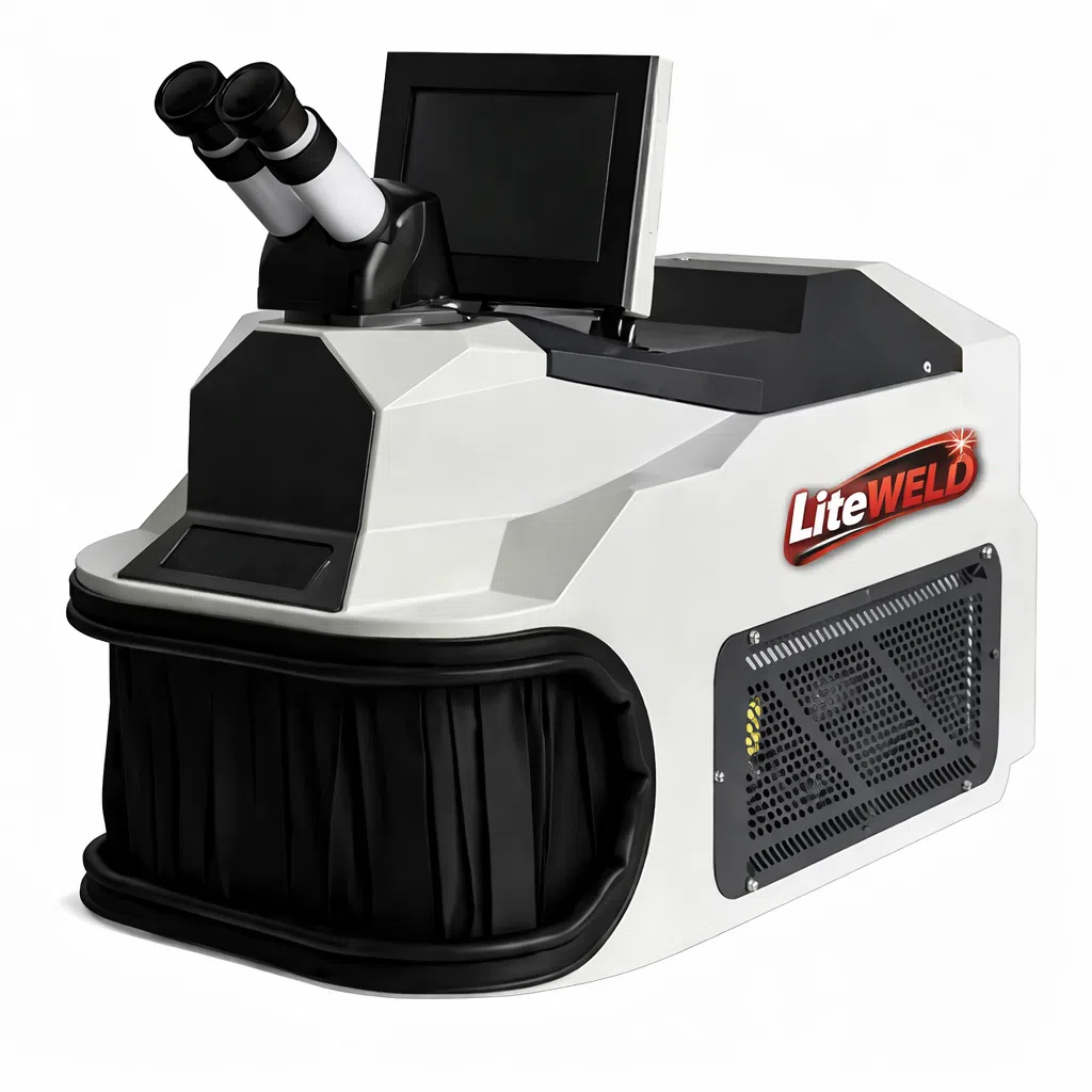 Máy hàn laser để bàn LiteWELD-A03, YAG-200W – Giải pháp hàn vi mô chính xác cho trang sức và linh kiện tinh xảo
