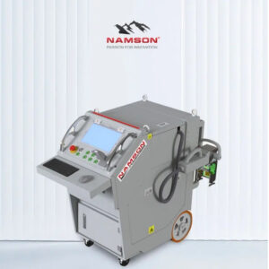 MÁY KHẮC LASER NAMSON POWERMARK FIBER PHIÊN BẢN XE ĐẨY CAO CẤP
