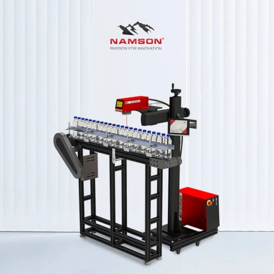 MÁY KHẮC LASER FIBER NAMSON ECOMARK FM-SERIES TÍCH HỢP BĂNG CHUYỀN - Ảnh 2