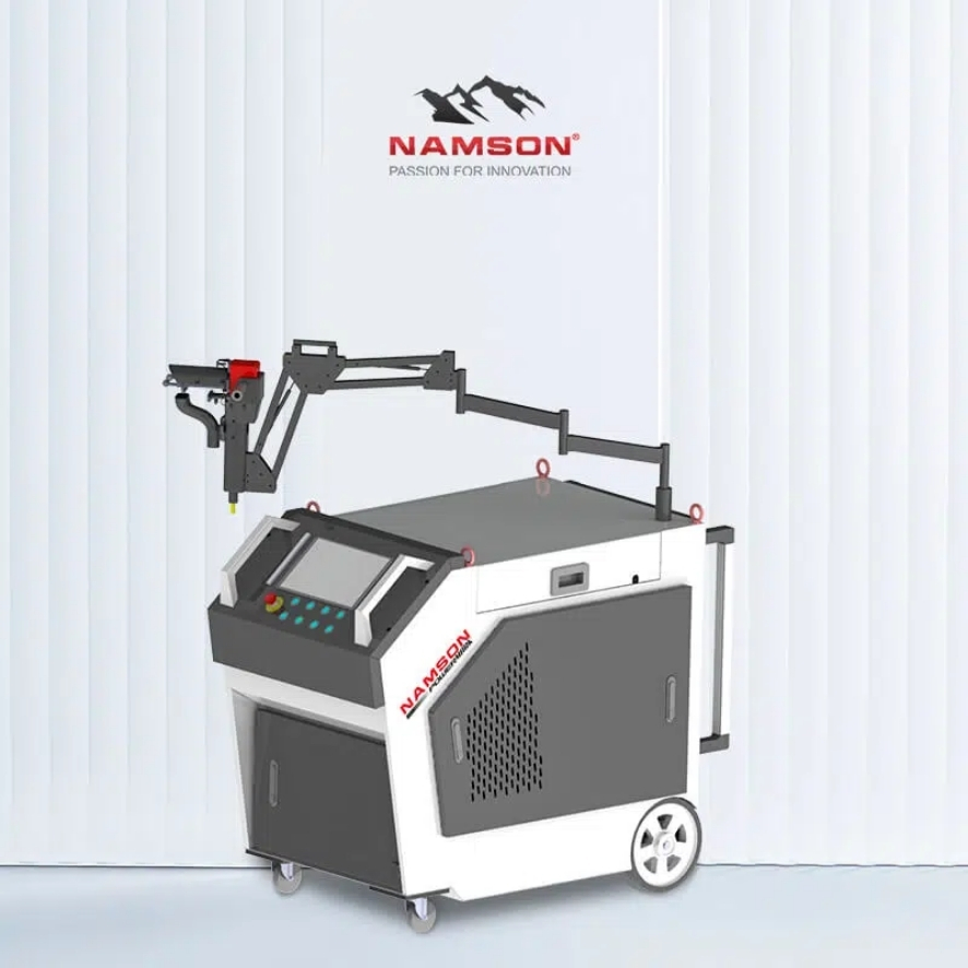 MÁY KHẮC LASER NAMSON POWERMARK FIBER PHIÊN BẢN XE ĐẨY CAO CẤP - Ảnh 5