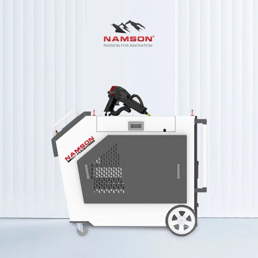 MÁY KHẮC LASER NAMSON POWERMARK FIBER PHIÊN BẢN XE ĐẨY CAO CẤP - Ảnh 3